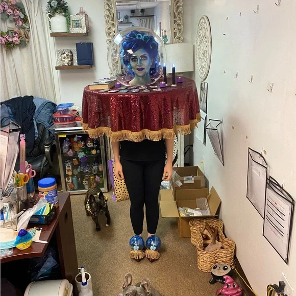 Madame Leota handmade Halloween costume - Picture 2 of 8